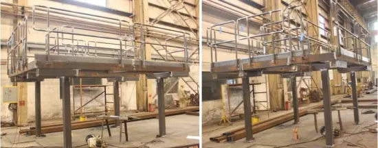 Equipment Steel Structure Steel Platform