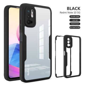 Soft TPU + Acrylic Hard 360 Degree Full Cover Phone Case for Xiaomi Models