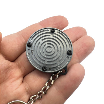 Llavero de cuchillo plegable de estilo monedas multifuncional - herramienta de supervivencia de bolsillo