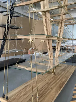 Massive Ash Wood Bookcase: A Manifesto for Cassina Design