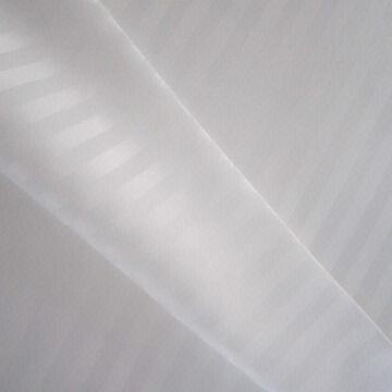Bleached fabric, 250cm width, used for hotel bedding, weighs 80gsm