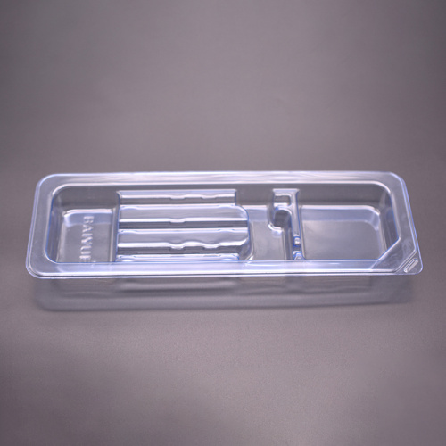 Blue Petg Catheter Plastic Box Disposable anesthesia needle blister box packaging Supplier