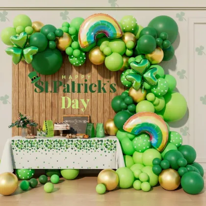 St. Patrick's Day Arched Balloon Set