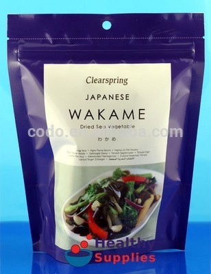 Dired seaweed wakame for Sushi with FDA