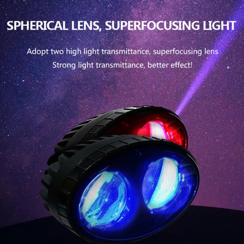 એલઇડી ફોર્કલિફ્ટ સેફ્ટી લાઇટ બ્લુ સ્પોટ લાઇટ રેડ વેરહાઉસ સલામત ચેતવણી લાઇટ 8 ડબલ્યુ એલઇડી ચિપ