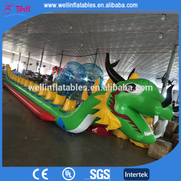 dragon shape banana boat / inflatable dragon / dragon boat