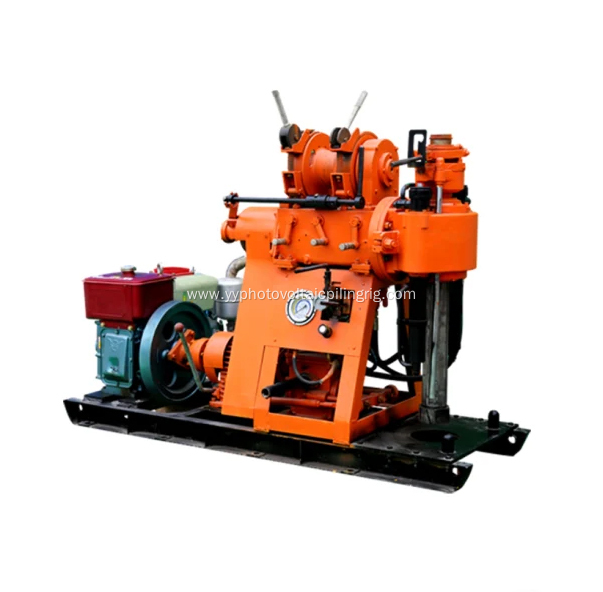 Powerful Hydraulic Wheel Type 100m Core Drilling Rig