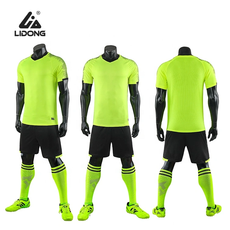 Custom Made Soccer Jersey Clothing 100% Polyester Sublimation Men