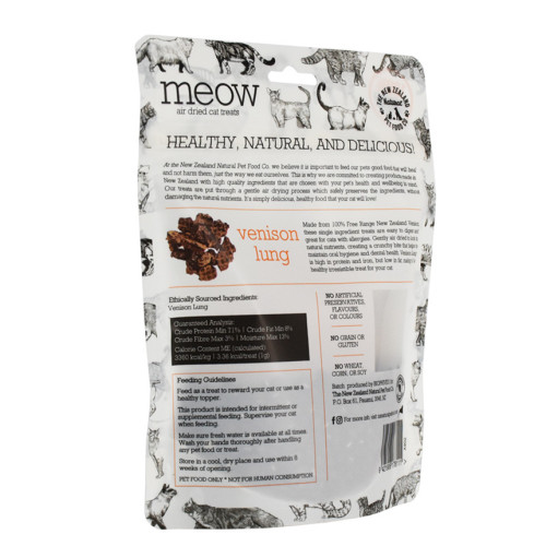 Stand Up Resealable Pouches Packaging Bags For Pet Food