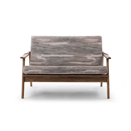 Modern wood cigar sofa