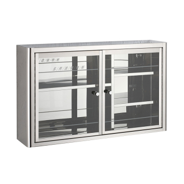 Stainless Steel Wall Hung Kitchen Storage Cabinet for Home Use