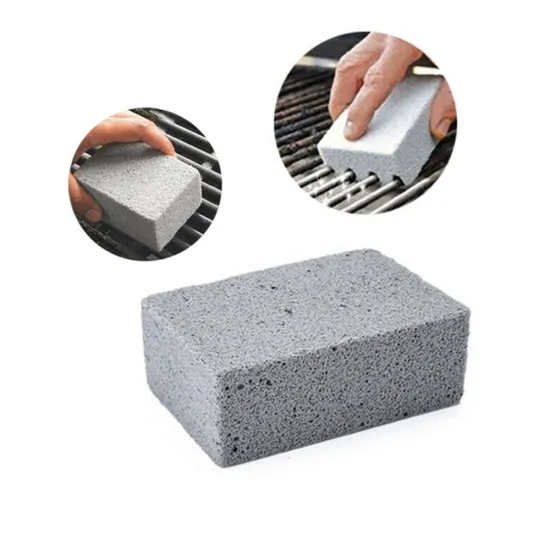 BBQ Grill Cleaning Brick Block Magic Stone Pumice Griddle Grilling Cleaner Accessories
