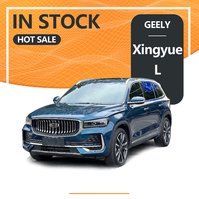 Four Wheel Drive Luxury Geely Second Hand Car