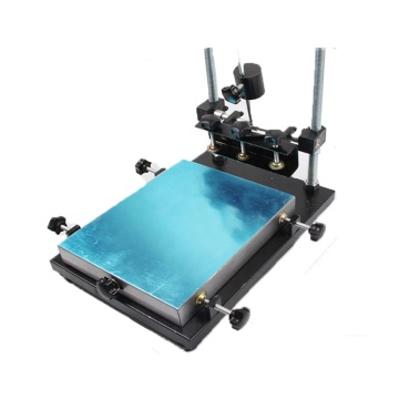 SMT montaj hattı 240x300mm için küçük manuel yazıcı makinesi