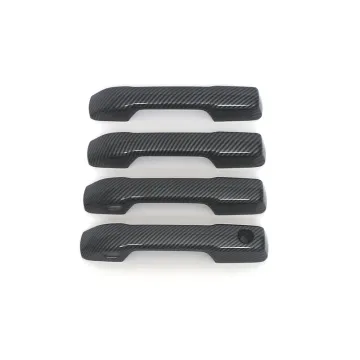 OEM Automotive ABS Exterior Trim Parts - Carbon Fiber Door Handle Covers for 2023 Tundra