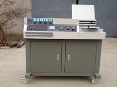 DM50E Canton Fair 2015 hot melt glue book binding machine for sale.