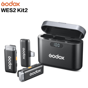 Godox WES2 Kit2 Wireless Lavalier Microphone