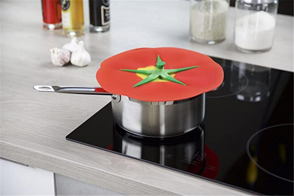 Custom Silicone Tomato Airtight Lid Container Cover, High Quality Custom Silicone Tomato