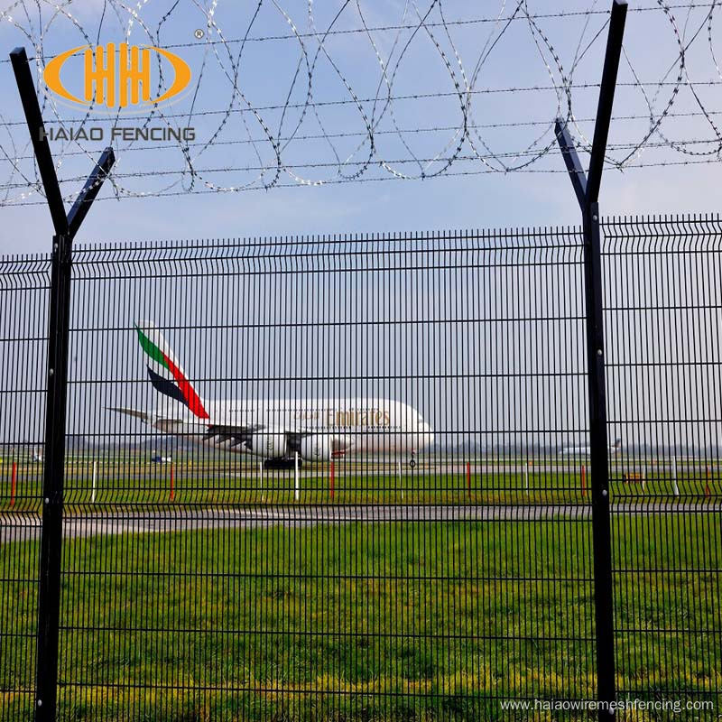 high-security airport fencing security fencing