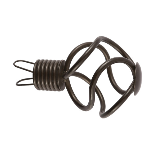 Twisted Cage Style Short Head Curtain Rods