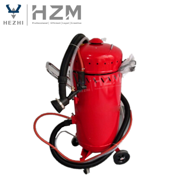 28-Gallon Portable Dustless Siphon Sand Blasting Tank with Automatic Vacuum Recycling