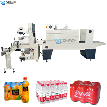 Factory Price Automatic Fruit Juice & Water Bottle Sealing and Cutting Shrinkage Machine