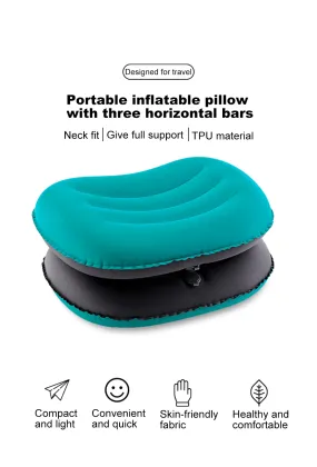 Factory Direct Inflatable Pillow: Trekology Blow-Up Travel Sleeping Pillow