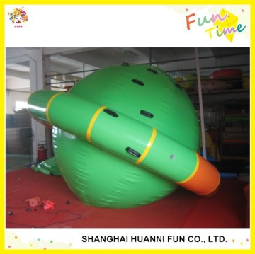Hot sale inflatable water UFO trampoline manufacturer