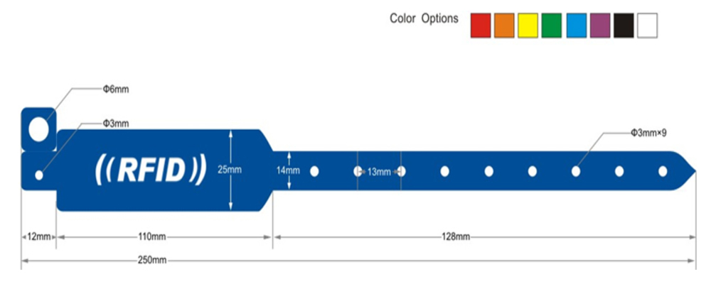 passive RFID wrisband