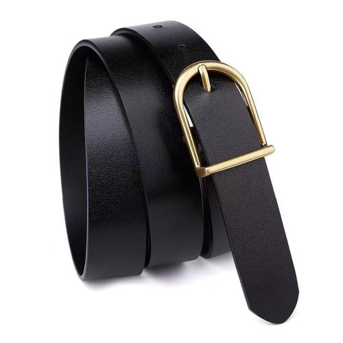 Cinturón de cintura de anillo de metal de moda
