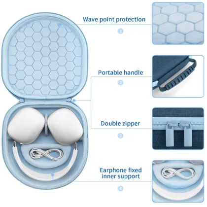 round earphone case for Apple earphone