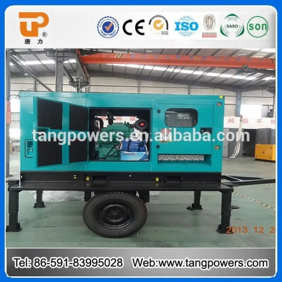 100kw portable mobile light tower diesel generator