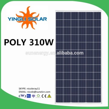 YL310P-35b YINGLI solar panel 310W for 100KW on grid solar system