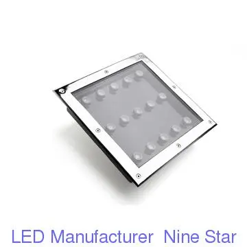 Square underground  lamp 24W