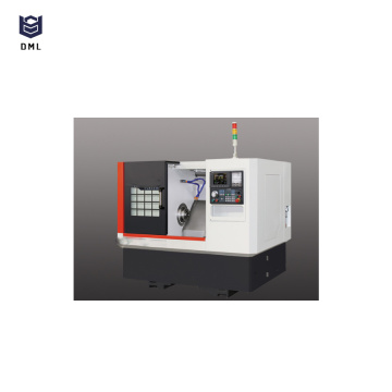 Tinggi Precision Metal Slant Bed CNC Lathe