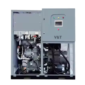 Oil-Free Two-Stage Rotary Tooth Screw Air Compressor
