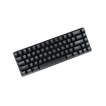 X Bows Cherry Wood Ergonomic Wireless Type-C RGB Mechanical Keyboard with Gateron Switches (Blue, Red, Brown) - 60% Mini