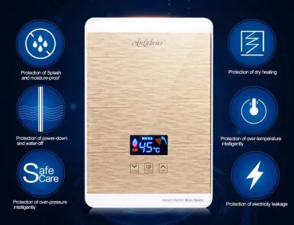 KR-55 Ce Cb Kitchen and Bathroom Instant Electric Shower Water Heater
