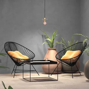Hot Sale Luxury Outdoor Iron Chairs for Garden and Terrace