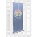 Deluxe à large base rétractable Roll Up Banner Stand