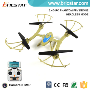 Two accelerator model 2.4G rc fpv camera quadcopter with new design.