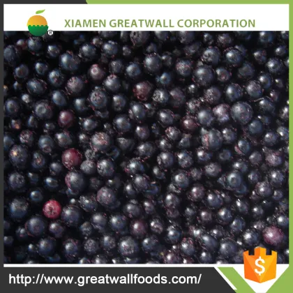 Chinese frozen blueberries price
