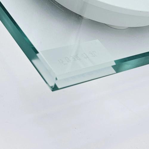 Silkscreen Glass 10mm clear ultra white tempered toughened glass Supplier