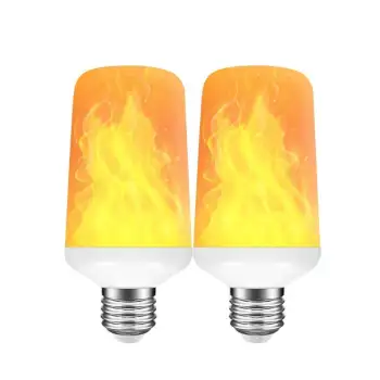 99 LED Chip Fire Flicker with Upside Down Effect - Orange LED Flame Light for Hotel Bar, Party, Christmas Decoration