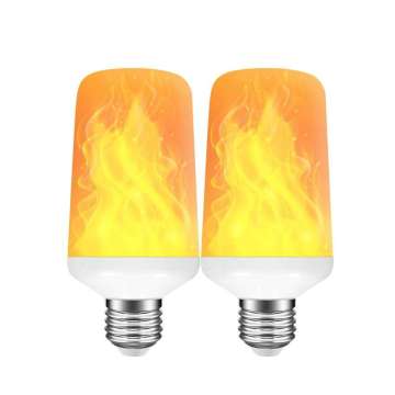 99 LED Chip Fire Flicker with Upside Down Effect - Orange LED Flame Light for Hotel Bar, Party, Christmas Decoration