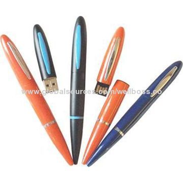 Pen shaped USB flash drives with high speed and real capacityNew