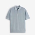 Polo shirt van korte mouwen 1/4-Zip trui Polo shirt