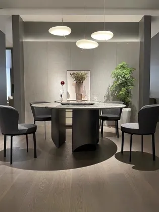 Round Mesa 8 Seater Chair Table arhaus table