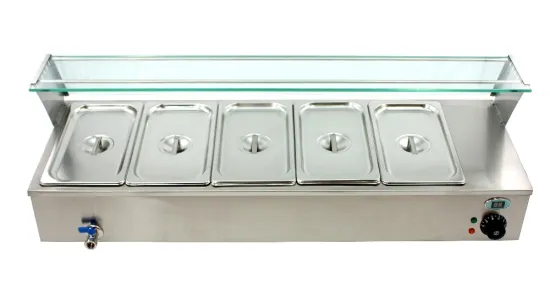 Factory in Guangzhou bain marie cooking equipment,table top electric bain marie
