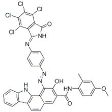 1-[[4-[(4,5,6,7-Tetrachloro-3-oxo-isoindoline-1-ylidene)amino]phenyl]azo]-2-hydro xy-N-(4-methoxy-2-methylphenyl)-11H-benzo[a]carbazole-3-carboxamide CAS 103621-96-1